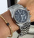 Audemars Piguet Royal Oak Chronograph Kasparov 39 mm Blue Dial After Service with Archive Papers 25860 ST