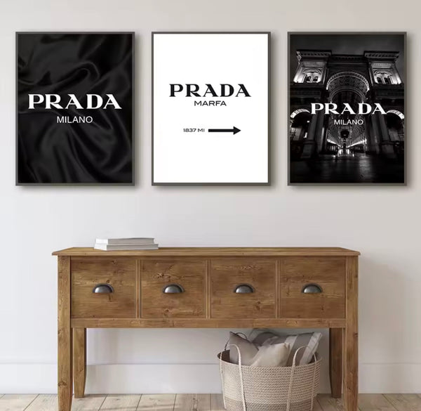 Pr*da Milan Canvas