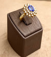 Tanzanit Diamond Ring