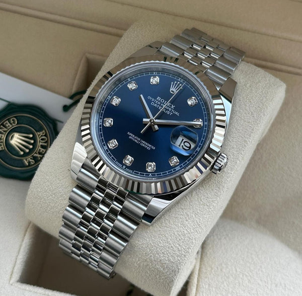 DATEJUST JUBILEE OCEAN BLUE DIAMOND