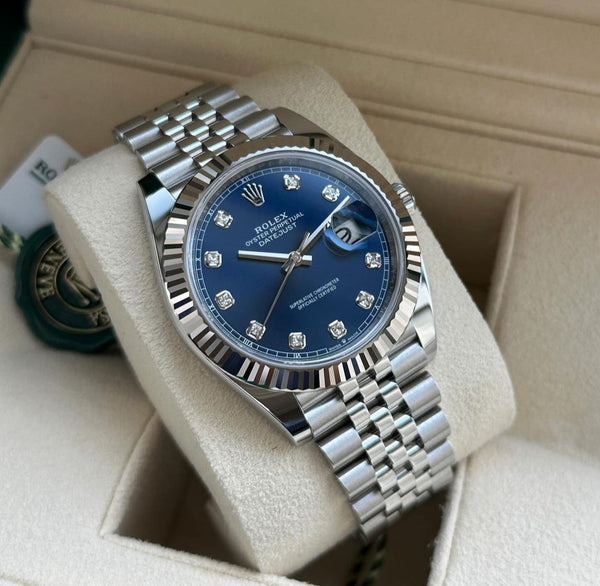 DATEJUST JUBILEE OCEAN BLUE DIAMOND
