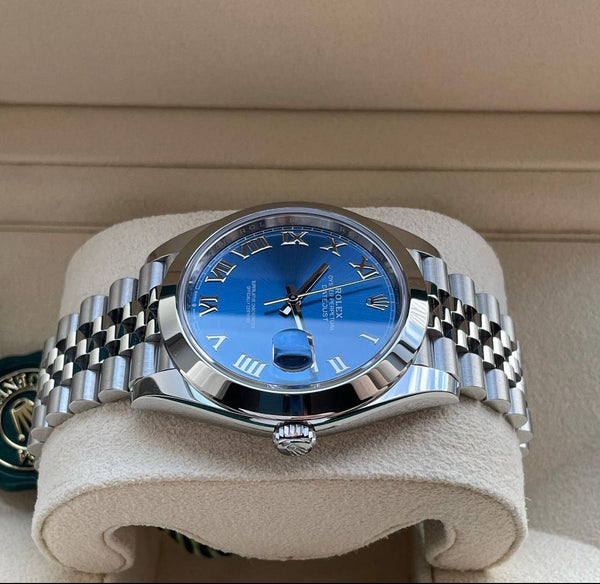 DATEJUST JUBILEE OCEAN BLUE ROMAN