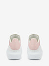 Oversize Sneaker in Pink White Crocodile