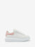Oversize Sneaker in Pink White Crocodile