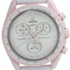 Omega Bicolor Swatch x Speedmaster Mission To Venus Quartz 41mm Watch 