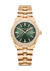 Overseas Diamond Bezel Self-Winding 35mm Pink Gold Watch
