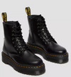 JADON PLATFORM BOOTS IN SMOOTH LEATHER 3 COLORS 