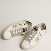 Super-Star Women's with gold star and black glitter heel tab "LAST PIECES"