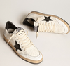Ball Star in white nappa leather and black star "LAST PIECES"