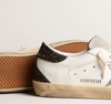 Super-Star with silver star and brown glitter heel tab