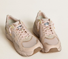 Lightstar Women in pink leather and mesh upper and pink star
