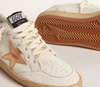 Ball Star LTD in canvas and nappa with bronze laminated leather star