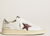 Stardan in nappa with glitter star and laminated leather heel