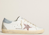 Super-Star LTD with multicoloured glitter star and suede heel tab