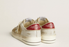 Men's Stardan in nubuck and crackle leather with silver metallic leather star "LAST PIECES"