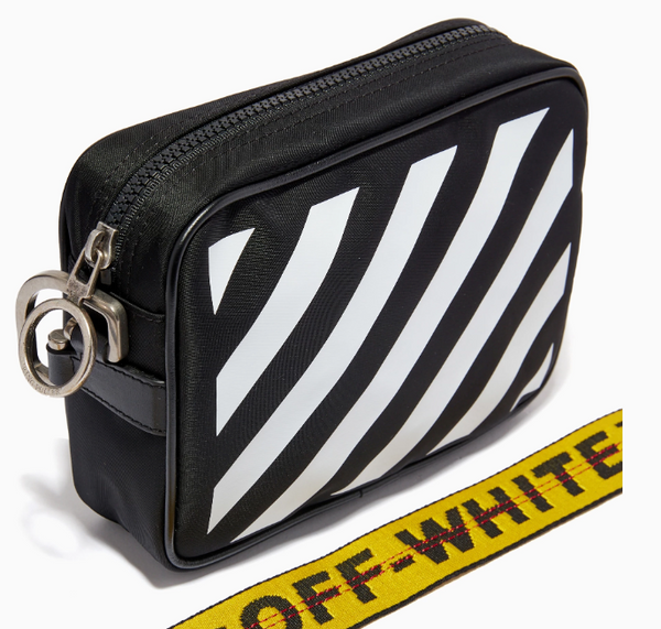 Industrial Crossbody Bag in Nylon &amp; Leather