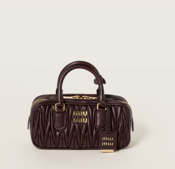 Arcadie bag in quilted nappa