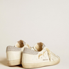 Super-Star LTD Women's white leather with Swarovski micro crystal inserts