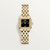Cartier PanthÃ¨re de Cartier SM â€“ 750 Yellow Gold Watch, Black Lacquer Dial with Diamond Indices