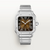 Santos de Cartier Large Model Brown Dial Steel Watch