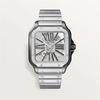 Santos de Cartier Skeleton Large Manual Watch Black ADLC