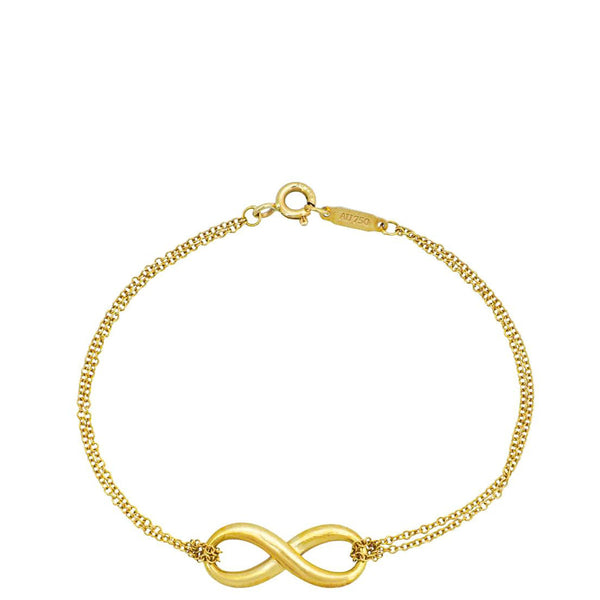 Tiffany & Co 18K Yellow Gold Infinity Bracelet