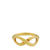 Tiffany &amp; Co 18K Yellow Gold Infinity Ring 54