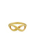 Tiffany &amp; Co 18K Yellow Gold Infinity Ring 54