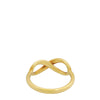 Tiffany &amp; Co 18K Yellow Gold Infinity Ring 54