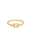 Tiffany &amp; Co 18K Pink Gold T Wire Ring 56