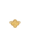 Van Cleef &amp; Arpels 18K Yellow Gold Vintage Alhambra Ring 53 