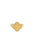 Van Cleef &amp; Arpels 18K Yellow Gold Vintage Alhambra Ring 53 
