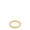Van Cleef &amp; Arpels 18K Yellow Gold Perlée Pearls of Gold Medium Ring 51 