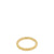Van Cleef &amp; Arpels 18K Yellow Gold Perlée Pearls of Gold Medium Ring 51 