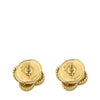 Van Cleef &amp; Arpels 18K Yellow Gold Onyx Sweet Alhambra Stud Earrings