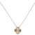 Van Cleef &amp; Arpels 18K Rose and White Gold Diamond Vintage Alhambra 2024 Holiday Pendant