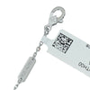 Van Cleef &amp; Arpels 18K Rose and White Gold Diamond Vintage Alhambra 2024 Holiday Pendant
