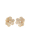 Van Cleef &amp; Arpels 18K Rose Gold 86 Diamond Frivole Small Model Earrings