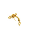 Van Cleef &amp; Arpels 18K Yellow Gold Diamond Small Model Frivole Earrings