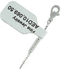 Van Cleef &amp; Arpels 18K White Gold MOP Vintage Alhambra Pendant Necklace