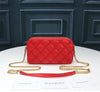 YSL MINI BAG IN RED MATELASSÉ