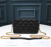 YSL MINI BAG IN BLACK &amp; GOLD MATELASSÉ