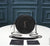 YSL ROUND VINYLE CAMERA BAG IN BLACK LEATHER