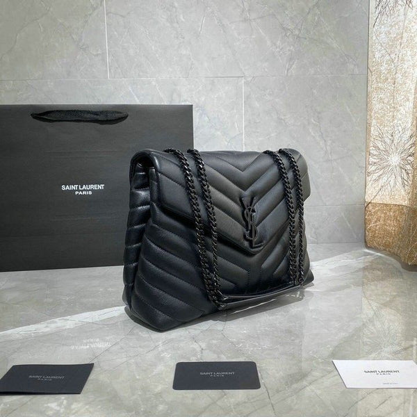 YSL LOULOU MEDIUM QUILTED LEATHER BAG