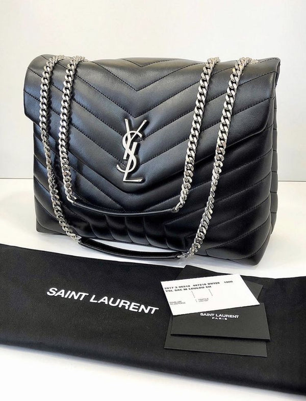 YSL LOULOU MEDIUM QUILTED LEATHER BAG