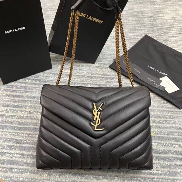 YSL LOULOU MEDIUM QUILTED LEATHER BAG