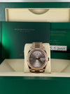 Rolex Day-Date Everose gold Baguette Diamonds