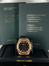 Audemars Piguet Royal Oak Chronograph, Rose Gold, Black Dial, 2016