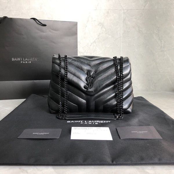 YSL LOULOU SMALL QUILTED LEATHER BAG