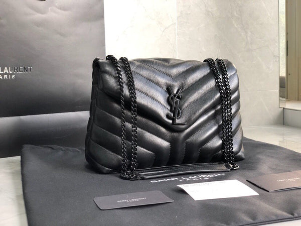 YSL LOULOU SMALL QUILTED LEATHER BAG